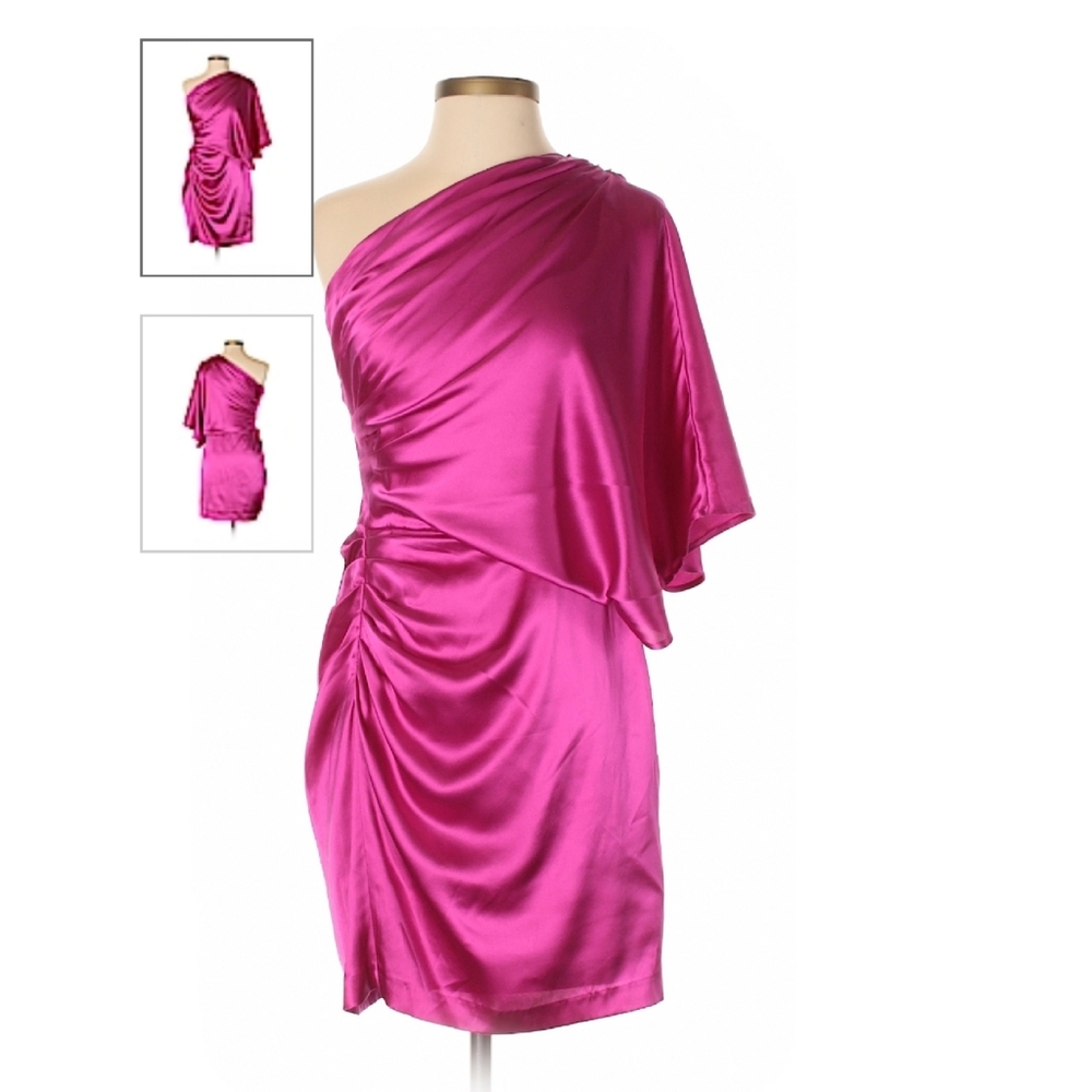 Party silk Aidan Mattox mini dress